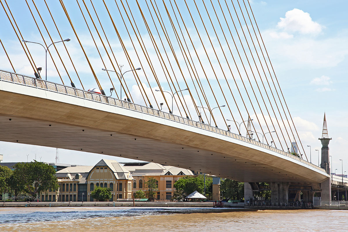 Rama 8 Bridge, Thailand