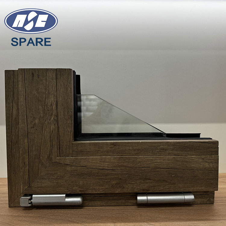 Triple-Glazed PU Woodgrain Window